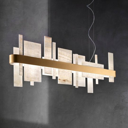LED-hänglampa Honicé S100, längd 100 cm