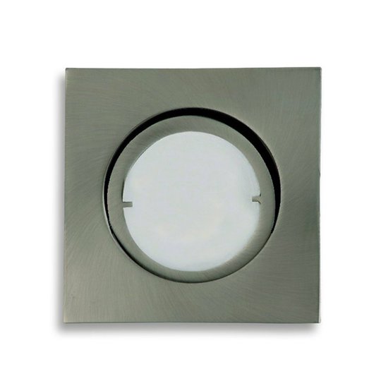Borstad LED-inbyggnadslampa Joanie, järn