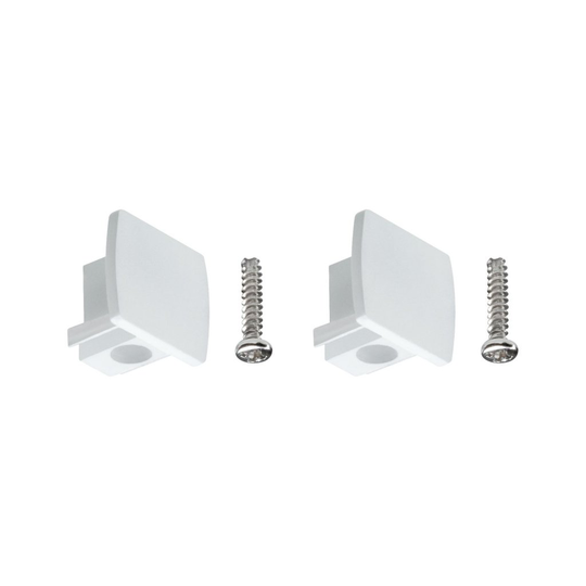 Universal Endcap 2-Pack (Vit)