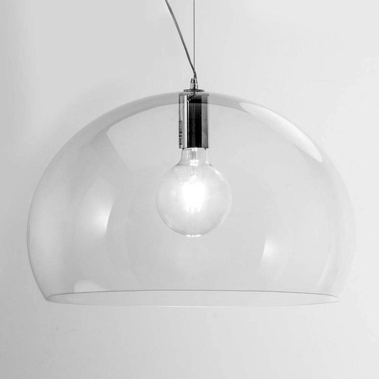 Kartell Big FL/Y - LED-hänglampa, transparent