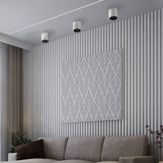 Downlight Halo, vit/svart