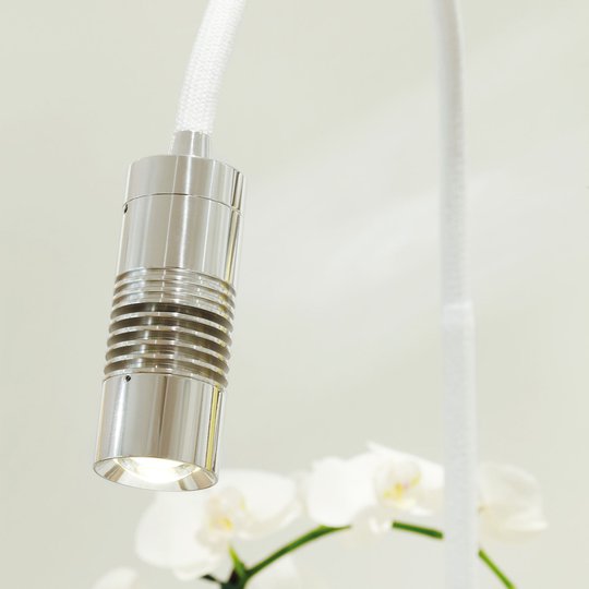 OLIGO A little bit colour golvlampa krom/vitt