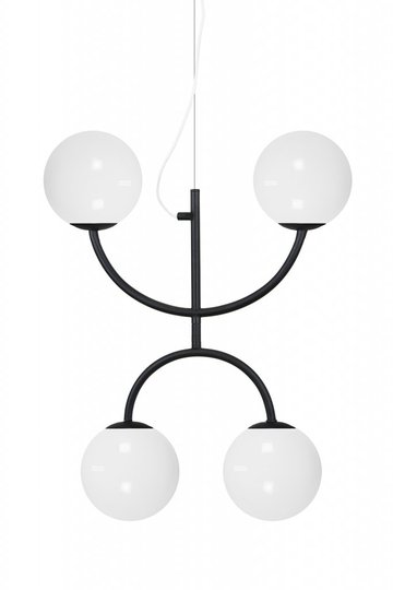 Taklampa Luna X (Svart)