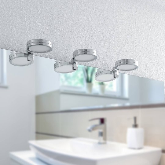 Lindby Skrolla spegellampa 3-pack