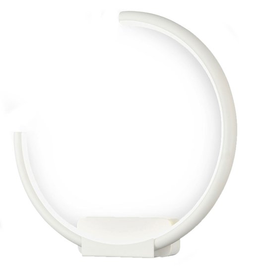 LED-vägglampa Nola, öppen ring