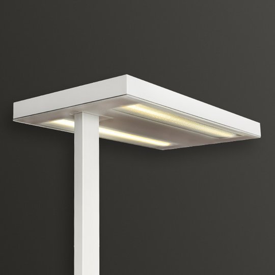 Golvlampan Free-F LED10000 HFDd 840 SD vit
