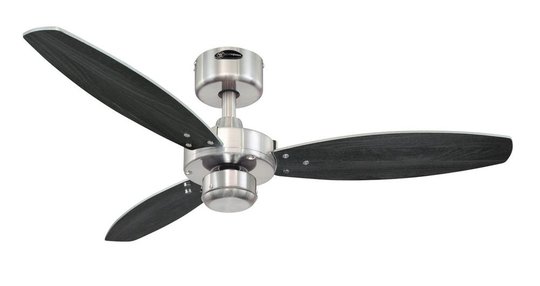 Jet I takfläkt (Borstad nickel)