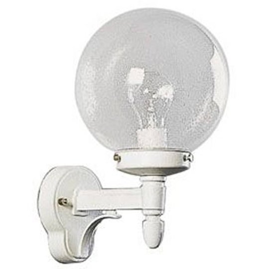 Utomhusvägglampa med munblåst glas
