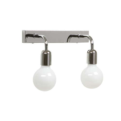 Regal 2 Vägglampa (Silverfärgad)