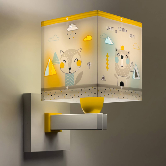 Dalber Hello Little vägglampa med kontakt