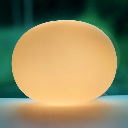 Bordslampa Glas Oval mini Ø 12 cm