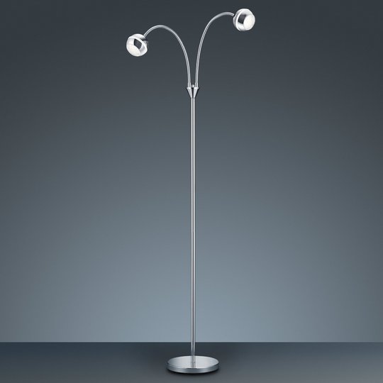 LED-golvlampa Ada, 2 ljuskällor