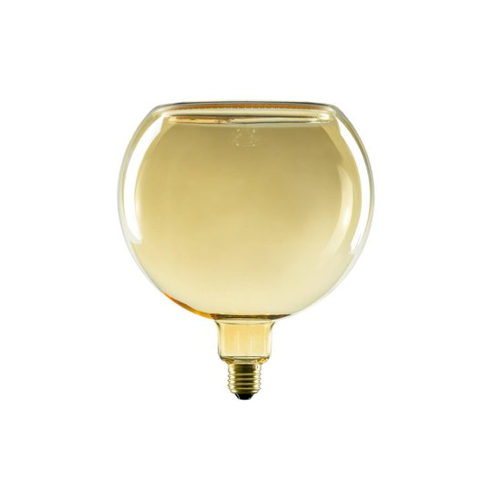 SEGULA LED-floating-glob G200 E27 8 W guld