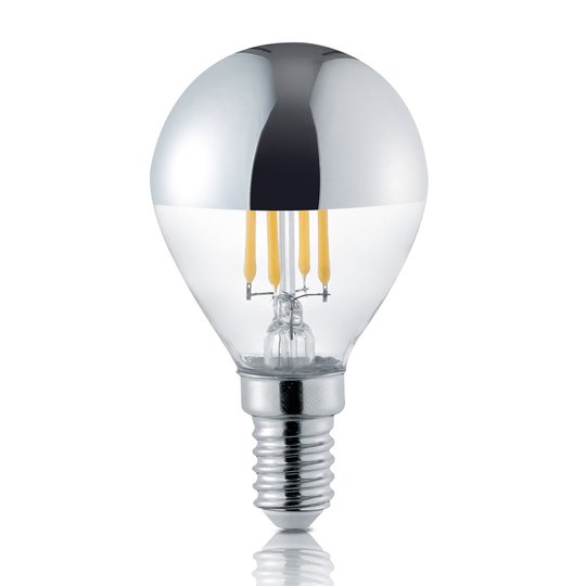 LED-lampa E14 4 W med toppspegel, 2 800 K