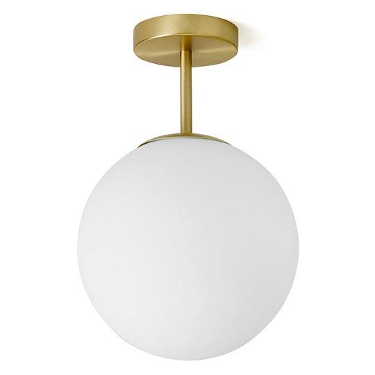 Mässingstaklampa Jugen 1 lampa