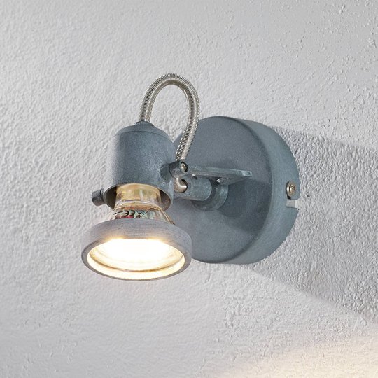 LED-väggspot Concreto i betongoptik