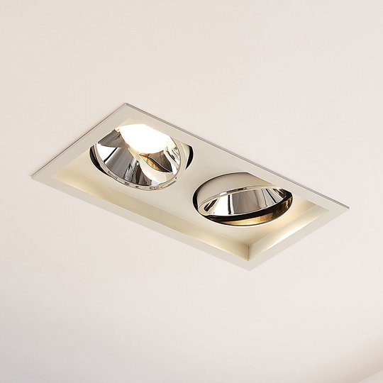 Arcchio Frode LED-inbyggnadslampa 2 lampor 3 000 K