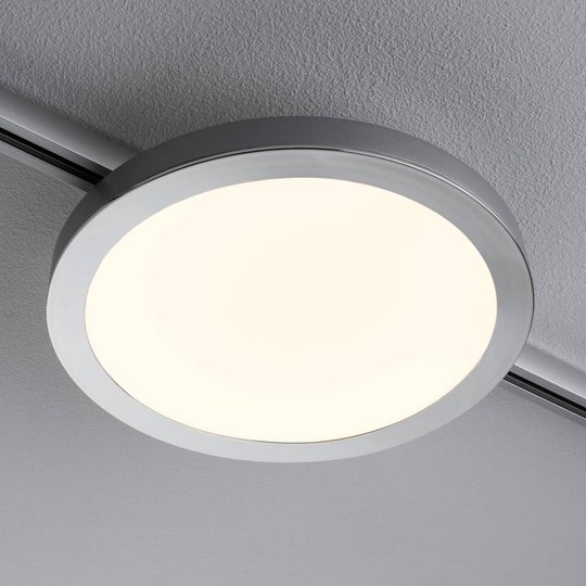 Paulmann URail Spin LED-panel i krom matt
