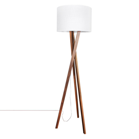 Vega golvlampa (Valnöt)