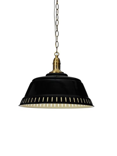 Pot taklampa (Svart)