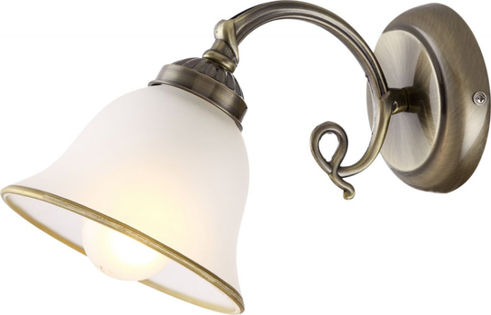 Odin vägglampa (Antikmässing)