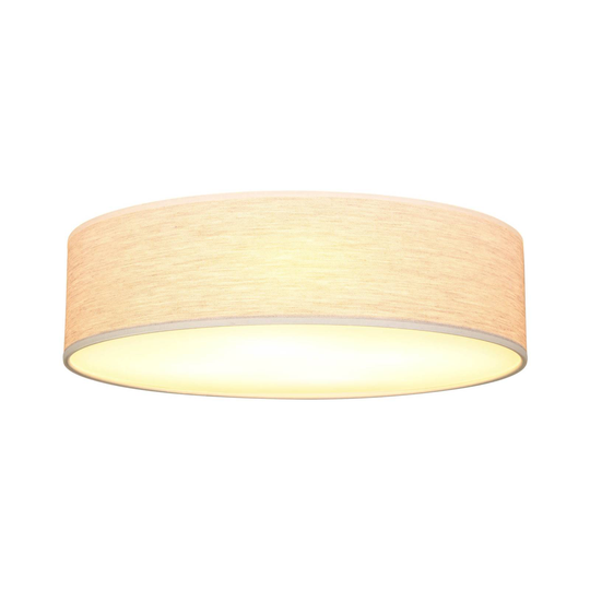 Taklampa Canvas, beige, Ø 48cm