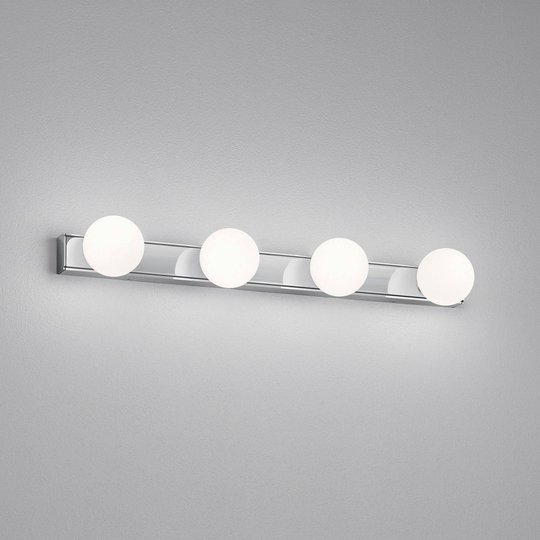 Helestra Lis LED-spegellampa, 4 lampor