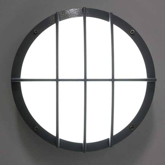 Aluminiumgjutgods vägglampa SUN 8 LED, 13W 3K