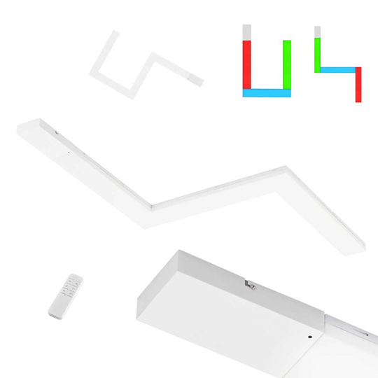 Fourlights plafond (Vit)