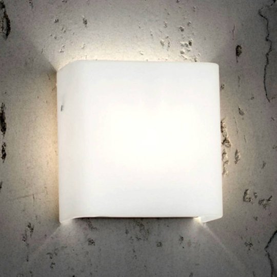 Casablanca Radius vägglampa opalglas G9