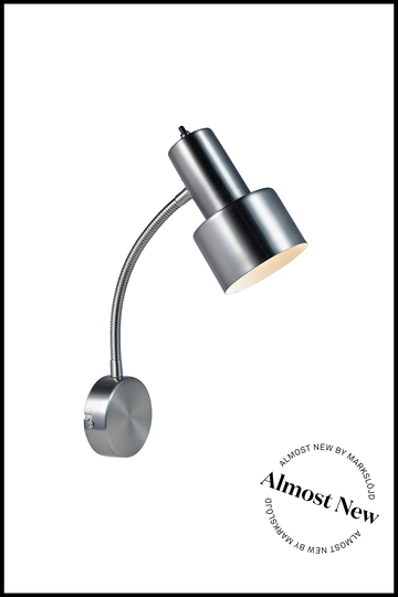 ALMOST NEW - GLOMMEN WALL 1L BRUSHED STEEL