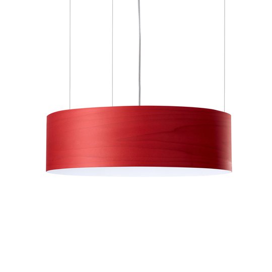 LZF Gea Slim LED-hänglampa Casambi-app röd