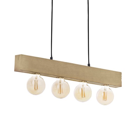 Träpendellampa Artwood New, 4 lampor