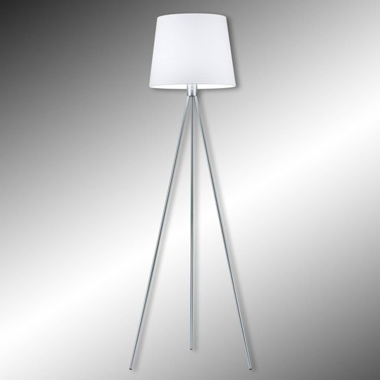 Trebent golvlampa Pico, krom