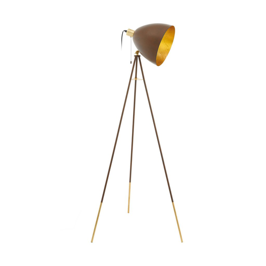 Chester 1 golvlampa (Brun)