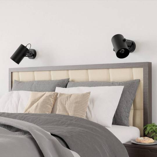 Takspotlight Reflector, svart, 1 lampa