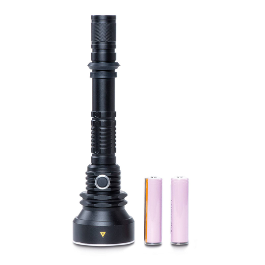 LED-ficklampa MAULhelios, batteri uppladdningsbar