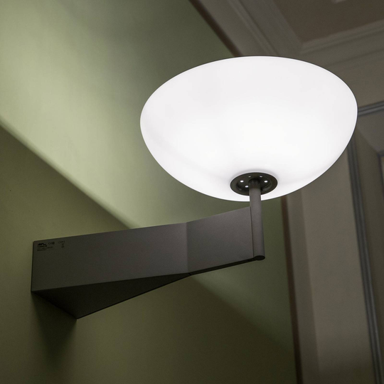 Martinelli Luce Olympic LED-vägguplight, antracit