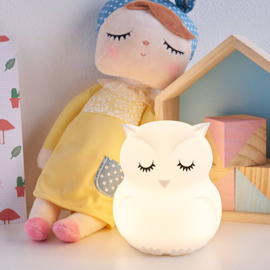 Pauleen Good Night Owl LED-nattlampa, färgbyte