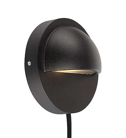 Garden24 Vägglampa Svart