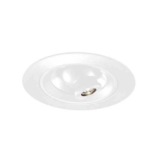 Egger Riga Zoom LED-spot rund vit 3 000 K