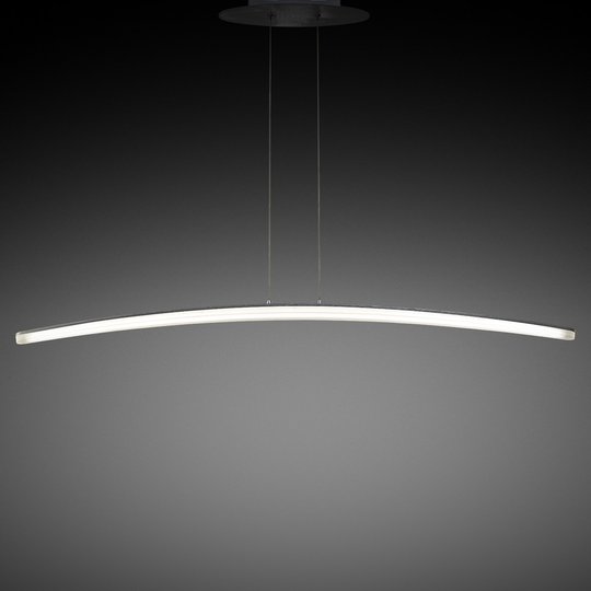 Smal LED-taklampa Hemisferic 110,5 cm