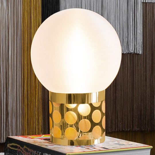 Slamp Atmosfera bordslampa, Ø 30 cm, guld