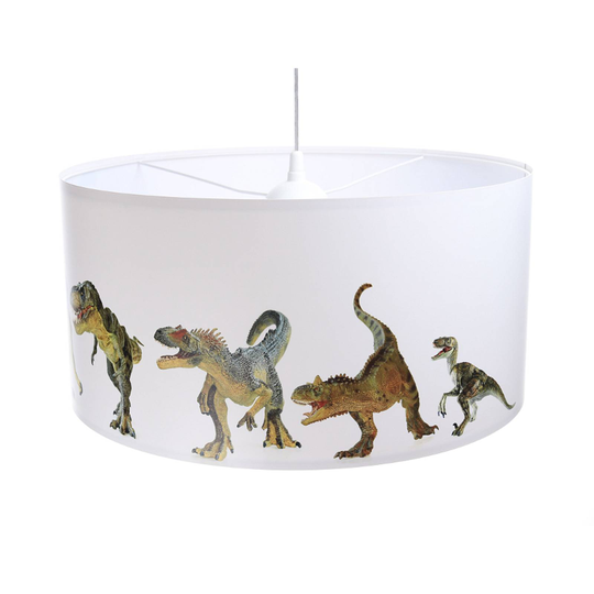 Hänglampa för barnrum Dino med fotomotiv