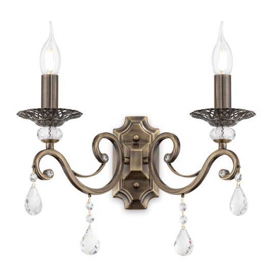 Grace vägglampa (Mässing)