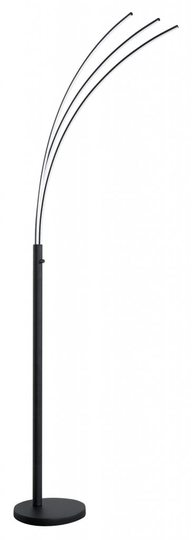 Arch golvlampa LED (Svart)