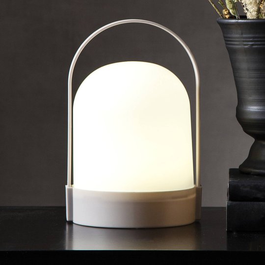 LED-bordslampa Lette med timer, batteridrift