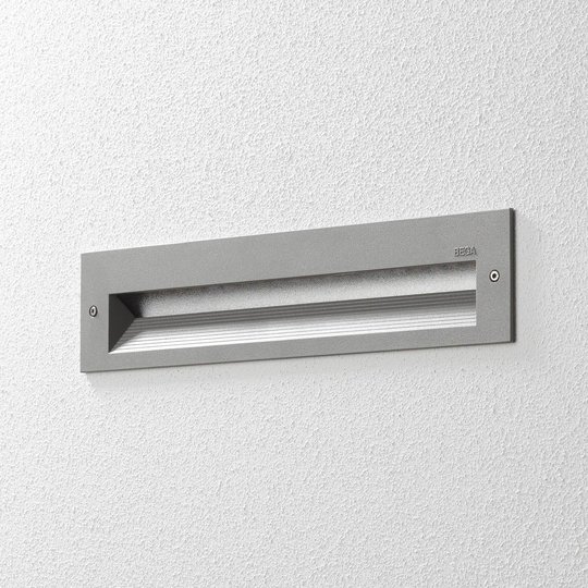 BEGA 33055 LED-vägginbyggnad 3 000 K silver 32 cm