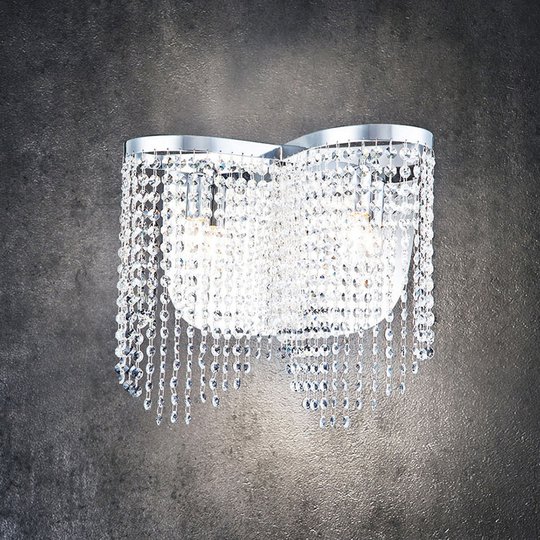 Kristallvägglampa toils