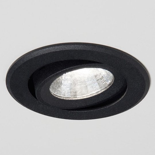 Agon Round LED-inbyggnadsspot 3 000 K 40° svart